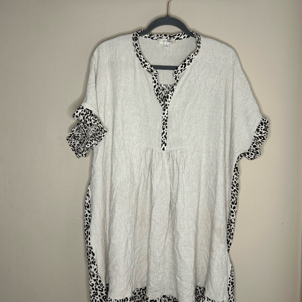 Umgee XL leopard print dress